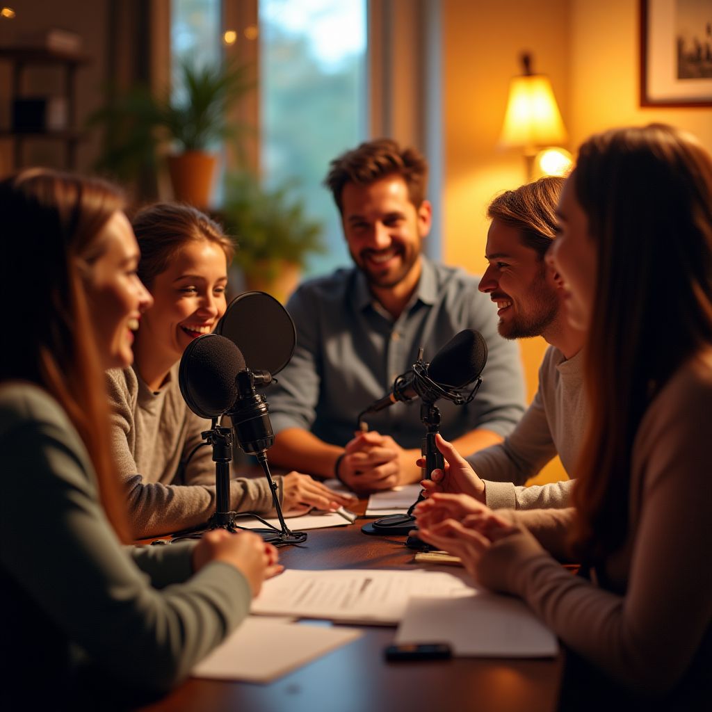 Podcast con expertos financieros